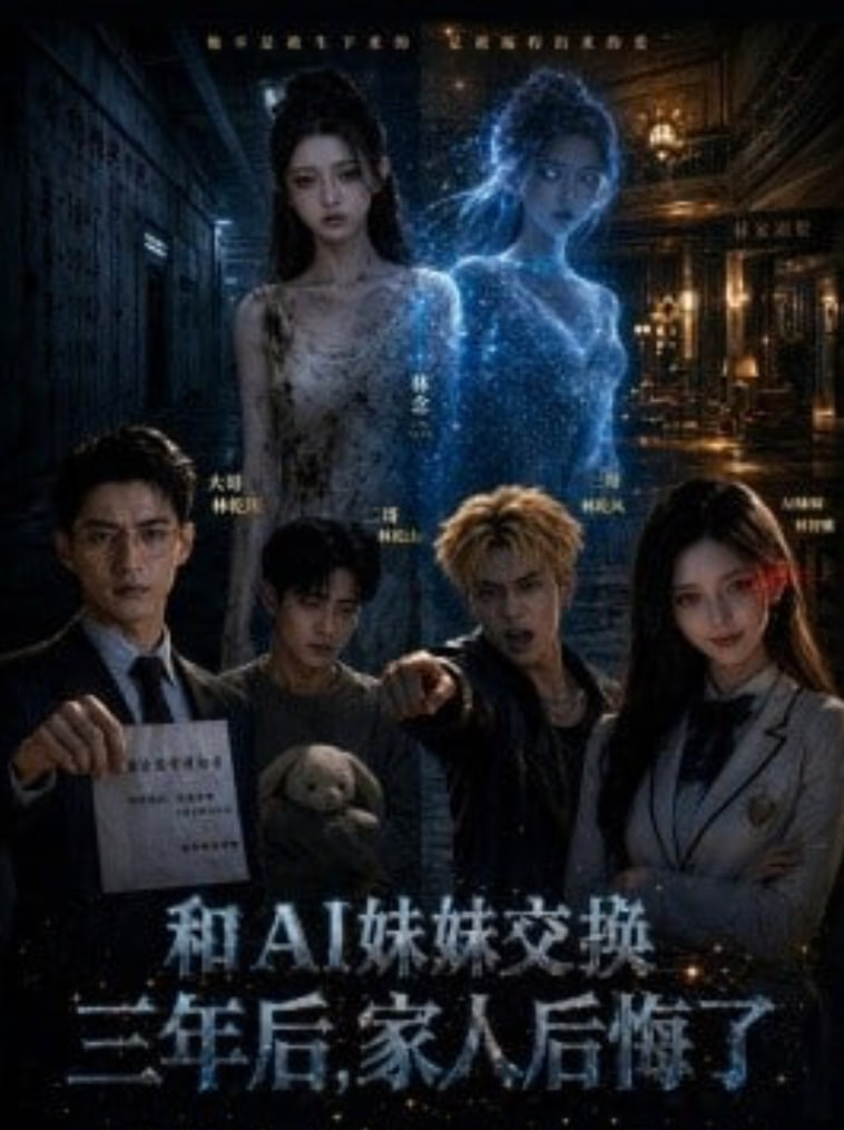 和AI妹妹交换三年后，家人后悔了(全集)