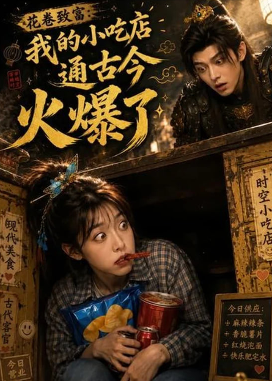 花卷致富：我的小吃店通古今火爆了(全集)